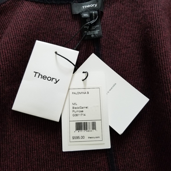 Theory Black cowl Cape - Picture 13 of 13